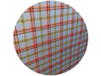 SOLM (75) wool tartan fabric, inspiration: 75 years of Porsche Celebration Tartan