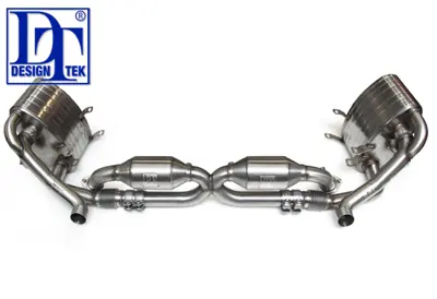 Pacchetto scarico sportivo DesignTek Porsche 996 C2 / C4 / C4S - 3606109963, 3606009614, FITTINGKIT27, 96300KIT
