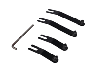 Securing bracket set front floor mats. Porsche 944 / 968 - 00004320278