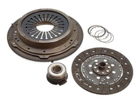 Koppelingsset. Porsche 928 S4 koppelingsplaat, drukplaat en druklager - 92811691101, 3000951768, 3082176031, 1864093031, 3151174301, 4200080060