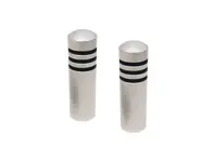 Jeu de goupilles de verrouillage de porte en aluminium Rennline. Porsche 911/930/944 - 90153167121, 92855535902, 9285553590270B - DH06