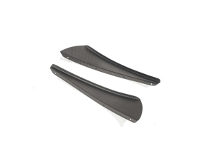 Carbon fibre front bumper dive plane kit. Porsche 987 Cayman