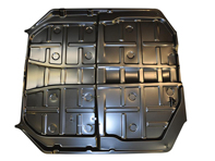 Panneau de plancher complet, côté gauche et droit. Porsche 911 08/1967-07/1989 - 1683100900, 90150105131, 91150105121, 91150105116, 91150105112, 91150105100, 91150105110, 5910710 - DAN50193500