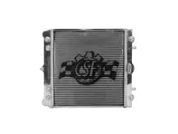 Aluminium radiator voor waterkoelvloeistof. Porsche 996 / Boxster 986 / GT3 - 8MK376714291, 8MK 376 714-291, 99610613151, 99610613150, 8MK376713791, 8MK 376 713-791, 99610613251, 99610613181, 99610613281, 1614200803 - 7044