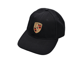Porsche Crest Baseballcap – Essential, Zwart. - WAP6100010TWCE