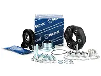 Carden shaft support bearing kit with boot and hardware. Porsche Cayenne 955 / 957 Most models - 1001522001, 95542102096, 95542102010, 95542102011, 95542102012, 95542102013, 95542102014, 95542102015, 95542102020, 95542102021, 95542102022, 95542102023, 95542102024, 95542102025, 7L0521102D, 7L0521102E, 7L0521102G, 7L0521102H, 7L0521102M, 7L0521102N, 7L6521102H, 7L6521102J, 7L6521102M, 7L6521102N, 7L6521102P, 7L6521102Q