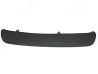 Rear valance centre cover in black. Porsche 970 Panamera RWD - 970505811001E0, 970505611001E0, 970505611051E0