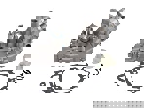 Waterpomp. Porsche 944 2.7L / 944S2 3.0L / 968 3.0L - 94410602124, 94410600300, 944106921X, 944106921AX - HQ-PC106, WP-PC106