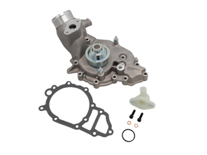 Water pump. Porsche 944 2.7L / 944S2 3.0L / 968 3.0L - 94410602124, 94410600300, 944106921X, 944106921AX - HQ-PC106, WP-PC106