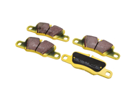 Pastillas de freno delanteras EBC AMARILLAS 'Fast Road'. Porsche 970 Panamera - 97035294904, 97035294905, 97035294908 - DP 41858R, DP41858R, DP-41858R