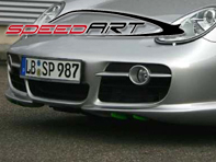Becquet de menton de pare-chocs avant SpeedART SAR. Porsche 987C Caïman