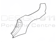 Hinten 1/4 Panel Cabrio. Porsche 996 C4S - 99650396109GRV, 99650396209GRV