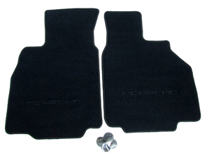 Alfombrillas para el suelo (juego de dos) para modelos con volante a la derecha. Porsche 986/996 - 00004480081