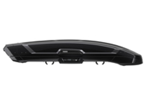 Rooftop cargo carrier Thule Vector M 360L Black Metallic for Porsche Cayenne / Panamera / Macan / Taycan / 991 / 992 / 997 / 996 - 613201