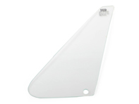 Front 1/4 window glass, Clear. Porsche 911/912 65-73 TARGA - 90154250140, 90154250240