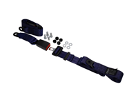 Static 2-point rear lap belt in dark blue  (Set of 2). Porsche 911 78-89 / 964 / 993 / 968 / 924 / 944 - 47785779570B, 911116