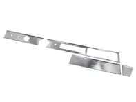 Aluminium Dash Fascia Trim Set. Porsche 911/912 1969-1973 LHD Cars - 9334A, 9334RSR, 91155201300LHD - DAMS91115, DA-MS91115, DAMS91115F, DAMS91115RD
