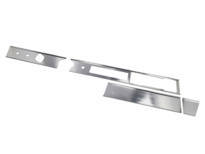 Aluminium Dash Fascia Trim Set. Porsche 911/912 1969-1973 LHD Cars - 9334A, 9334RSR, 91155201300LHD - DAMS91115, DA-MS91115, DAMS91115F, DAMS91115RD