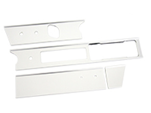 Ensemble de garnitures de tableau de bord en aluminium. Porsche 911/912 1969-1973 LHD Voitures - 9334A, 9334RSR, 91155201300LHD - DAMS91115, DA-MS91115, DAMS91115F, DAMS91115RD