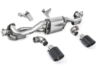 Milltek Sportuitlaatdemper met Jet Carbon afwerking. Porsche 718 Cayman GT4 / Boxster GTS 4.0L - 982251053E, 982251053K, 982251053F, 982251053H, 982251053D, 982251053G - SSXPO161