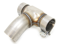 Tuyau de liaison d'échappement, pièce en T. Porsche 987.2 Boxster / 987C.2 Cayman - 98711135330