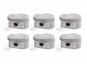 Jeu de pistons (6 pistons) pour Porsche 987.2 Boxster S / Cayman S 3,4 litres - 9A110393409