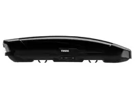 Coffre de Toit Thule Motion XT Sport 300L Noir Brillant pour Porsche Cayenne / Panamera / Macan / Tycan / 992 / 991 / 997 / 996 - 629601, 95804400025, 95804400026