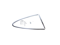 1/4 Fensterrahmen Chrom, RECHTS. Porsche 911 68-77 Coupé - 90154301625