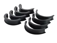 Packers B-G Racing Rubber para soportes de espejo retrovisor gran angular - BGR754