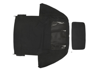 Convertible top cover, Black. Porsche 993 Cabrio - PCG561900002XW