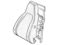 Schienale del sedile anteriore. Porsche 944 82-85/924 - 477881047, 47788148