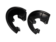 Jeu de 2 plaques de protection de disque de frein avant Porsche 964 96435180402, - 96435180302, 96435180402