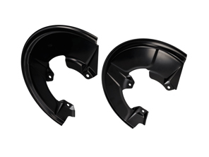 Brake disc cover plates Set of 2 Front Porsche 964 96435180402, - 96435180302, 96435180402