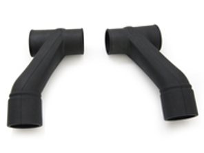 Fresh air connector hose set. Porsche 356 B-T6 / 356 C - 64457269306, 64457269406