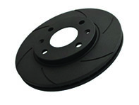 Black Diamond 6 GROOVED Performance remschijven ACHTER. Porsche 955 Cayenne - KBD 1235, KBD1235, KBD1235G6