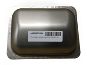 Zugangsabdeckung an der Rückwand des Batteriekastens. Porsche 356A / 356B T5 - 64450452110, 64450452110A