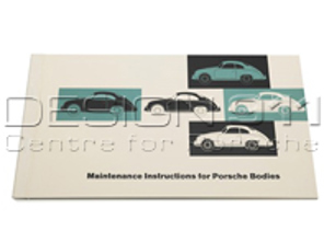Onderhoudsinstructies in het ENGELS. Porsche 356 A 55-63 - PCG460520