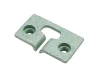 Soporte de montaje del silenciador trasero de la placa de retención. Porsche 986 Boxster - 99611124300