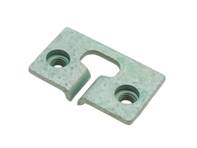 Retaining plate rear silencer mounting bracket. Porsche 986 Boxster - 99611124300