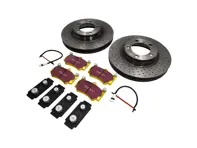 Pacchetto dischi freno Sport Pastiglie freno EBC Porsche 997 C2S 3.8L - 9963514XX04BRE, 99635141004, 99635140904BRE, 99635140904, DP41515R, 9963514XX04, 99635108901, 99761275701, 99761267801