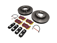 Pack Disques De Frein Sports EBC Plaquettes De Frein Porsche 997 C2S 3.8L - 9963514XX04BRE, 99635141004, 99635140904BRE, 99635140904, DP41515R, 9963514XX04, 99635108901, 99761275701, 99761267801
