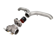 Inlaatplenum 'Competition' + Y-pijp + 82 mm gasklephuis Porsche 997 Turbo IPD - 99760511601, 97282, 97500