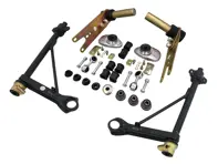 Suspension rebuild kit using standard shore bushes. Porsche 911 1987 - 1989 G50 - 91134388100, 91134101800, 91150193300, 91150193400, 99952310301, 90006706302, 90006706303, 90133105900, 477411313D, 417411313M, 93033307100, 93033307101, 93033307200, 93033307201, 90008203502, 90091004602, 99908443909, 99008444509, 99908444501, N0101563, PCG01015630, 91134190101, 91134190201, 91133300902, 91133300906, 91133352100