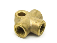 Brake line distribution t-piece. Porsche 356 / 911 / 924S / 928 / 944 / 964 / 968 - 91435566700, 91435566701