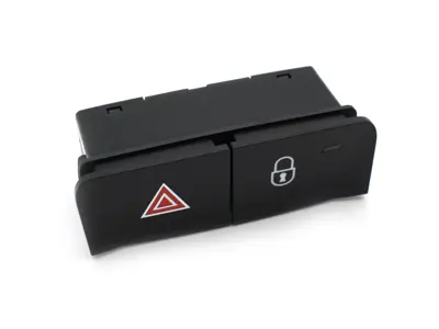 Interruptor de luz de emergencia, sistema de cierre centralizado. Porsche 982 Boxster / 982 Caimán / 991 - 99161333201A05, 99161333200A05