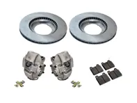 Kit étrier, disque et plaquettes de frein avant en aluminium pour Porsche 911 - 477405083A, 477405083D, 91135104120, 91135195009, 91135195007, 91135193500, 91135193600