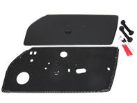 RS / RSA / Backdate Style deurpanelen in zwart vinyl voor Porsche 911 / 912E / 930 / 964 / 993 1974-96