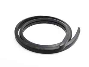 Inserto in gomma decorativo per paraurti anteriore e posteriore, allestimento S. Porsche 911 S 1967-68 - 90150540550, 90150541750 - BMP11.3.112, OBP11.1.130