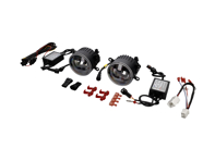 Mistlampen voor Zwart LED met DRL (dagrijverlichting). Porsche 958 Cayenne / Macan - 95863116700, 95563116300