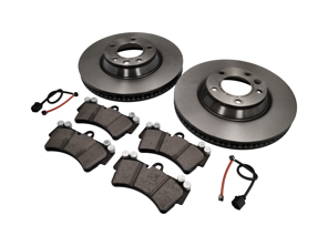 Kit plaquettes et disques de frein avant. Porsche Cayenne 955 V8 - 95535140151, 95535140251, 95535193916, 95561236502